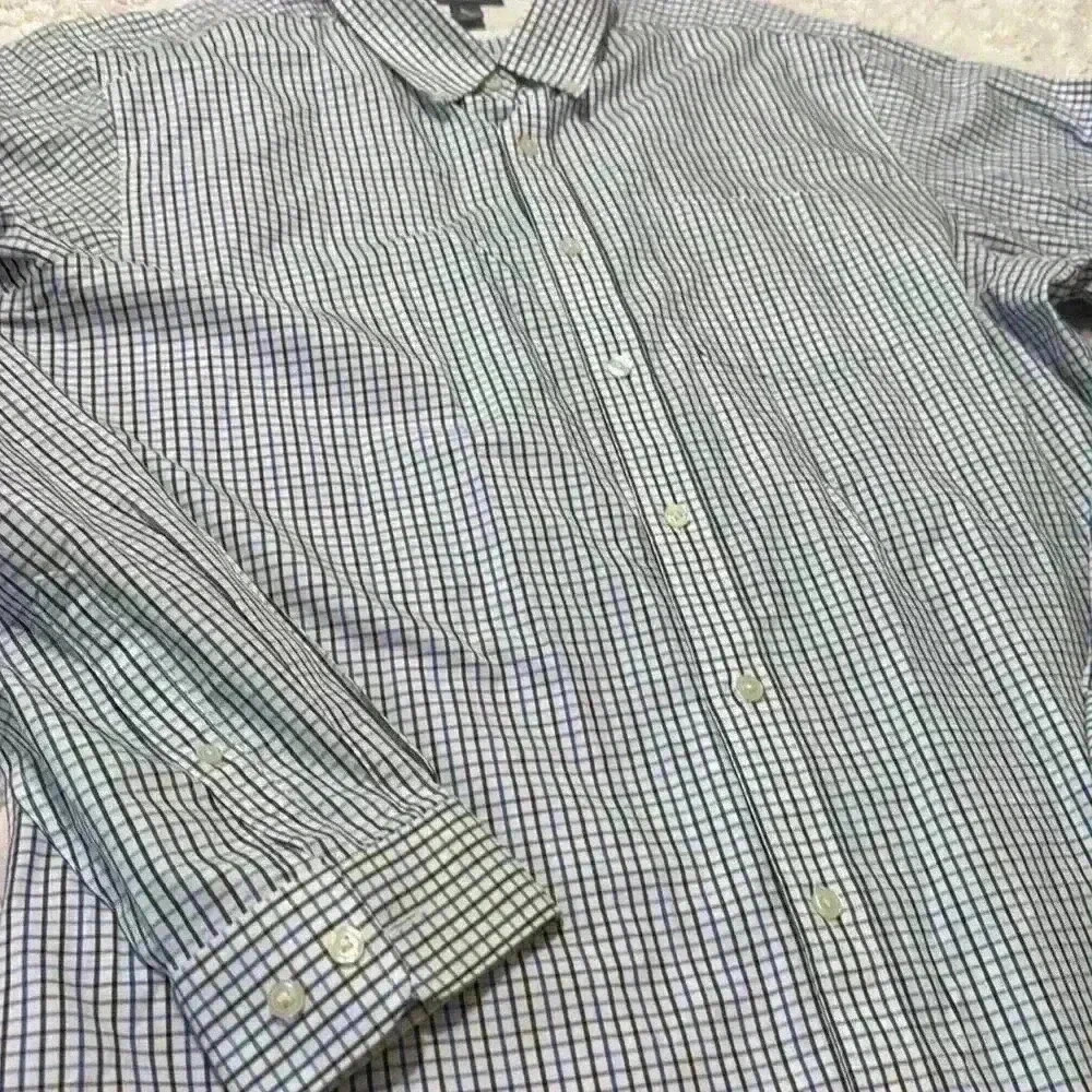 Eddie Bauer wrinkle free relaxed fit button-down dress shirt men’s size TL - Picture 5 of 9